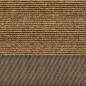 Tretford Teppiche mit Bordüre aus Leinen 2 Meter Breit - L532_532, 200 cm