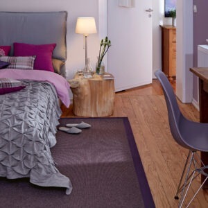 Tretford Teppiche mit Bordüre aus Wollfilz 3 Meter Breit